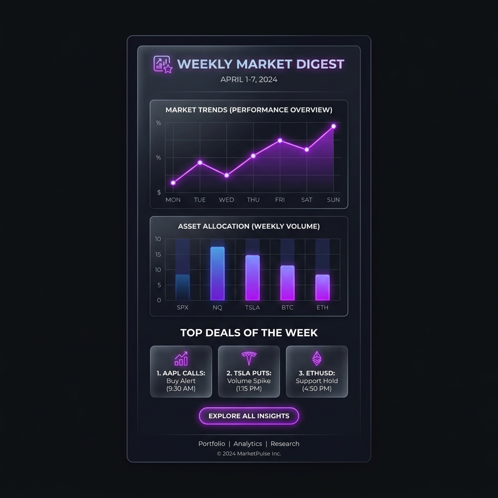 Weekly Digest Email Preview